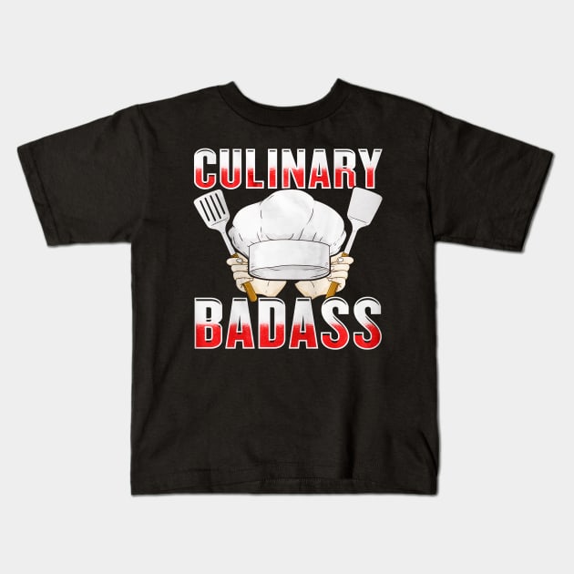 Culinary Chef Kids T-Shirt by toiletpaper_shortage